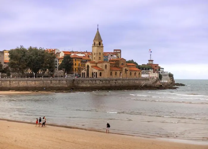 Albatros - Primera Linea De Playa - Wifi Gratis Gijon