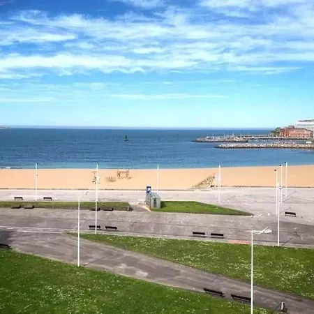 Albatros - Primera Linea De Playa - Wifi Gratis Gijón